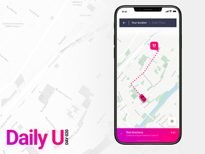 Daily UI Challenge #020 app clean daily ui design design challenge gradient location travel ui ui challenge ux web app