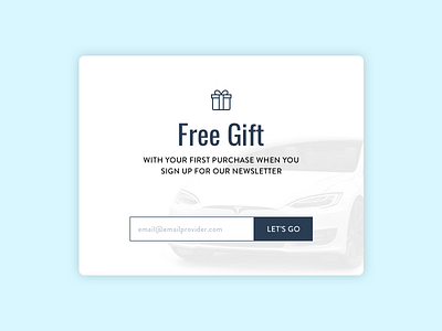 Daily UI Challenge #036 cars daily ui day 36 free gift special offer ui ui challenge ux