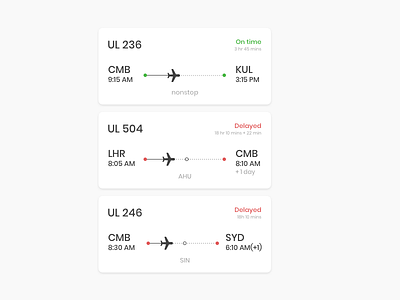 Flight Tracking airline app creative design flight ios srilanka tracking ui uiux ux
