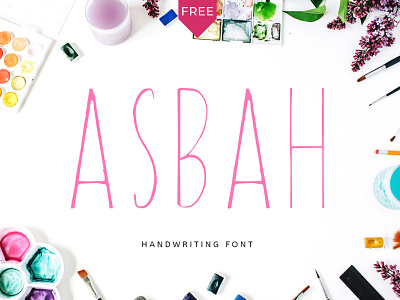 Free Asbah Handmade Font