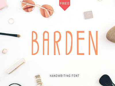 Free Barden Handwriting Font bold font branding font classic font clean font commercial use cover font display font editorial font font freebie handwritten simple font
