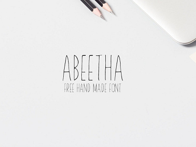 Free Abeetha Handmade Font