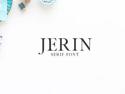 Free Jerin Serif Font classic font clean font cover font display font elegant font essential font handwritten logo font love font modern font serif font