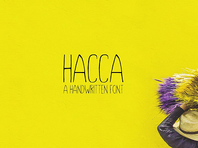 Free Hacca Handwritten Font