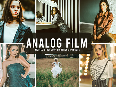 Analog Film Mobile & Desktop Lightroom Presets