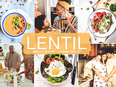 Lentil Mobile & Desktop Lightroom Presets