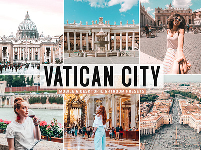 Vatican City Mobile & Desktop Lightroom Presets