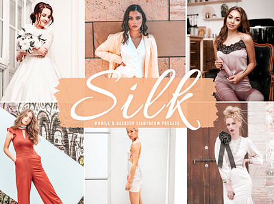 Silk Mobile & Desktop Lightroom Presets aesthetic tones beautiful presets blogger presets desktop presets dreamy presets impressive presets instagram presets lovely presets modern presets natural presets photo editing portrait presets professional presets simple presets travel presets unique presets warm presets