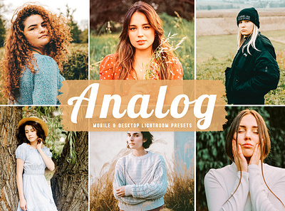 Analog Mobile & Desktop Lightroom Presets aesthetic tones beautiful presets blogger presets desktop presets dreamy presets impressive presets influencer presets instagram presets lovely presets modern presets natural presets photo editing portrait presets professional presets simple presets travel presets unique presets warm presets