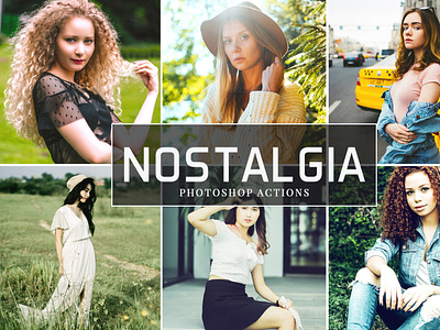 Nostalgia Photoshop Actions