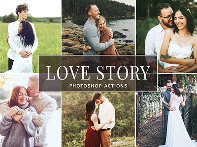 Love Story Photoshop Actions