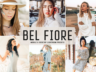 Bel Fiore Mobile & Desktop Lightroom Presets