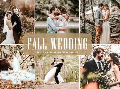 Fall Wedding Mobile & Desktop Lightroom Presets travel presets