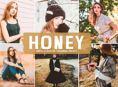 Honey Mobile & Desktop Lightroom Presets photo editing
