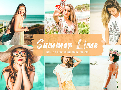 Summer Lime Mobile & Desktop Lightroom Presets modern presets