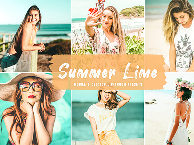 Summer Lime Mobile & Desktop Lightroom Presets