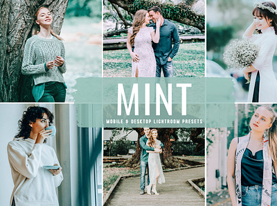 Mint Mobile & Desktop Lightroom Presets travel presets