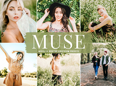 Muse Mobile & Desktop Lightroom Presets modern presets