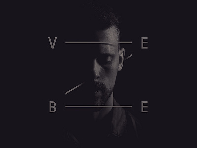 Autoportrait autoportrait black white graphic photography typography vebe