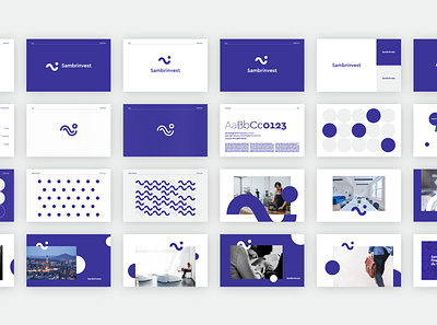 Sambrinvest - Visual Identity brand design brand identity brandbook branding corporate branding corporate identity guidelines logo logo design logotype