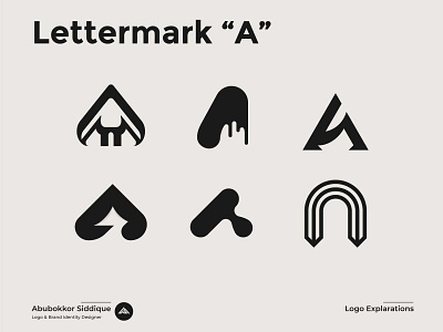 A Lettermark Logo Explorations.