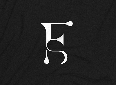 FS Lettermark beuty brand brand identity branding cosmetic logo fashion jewelry lettermark logo logodesign logotype luxury mark modern monogram symbol