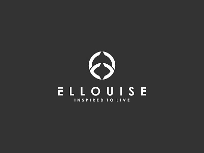 ELLOUISE brand brand identity fashion lettering lettermark logotype luxury minimal minimalist modern symbol