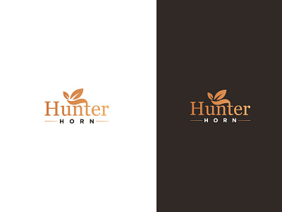 Hunter Horn brand brand identity branding design food healthy lettermark logo logotype mark modern natural snack wellness wordmark