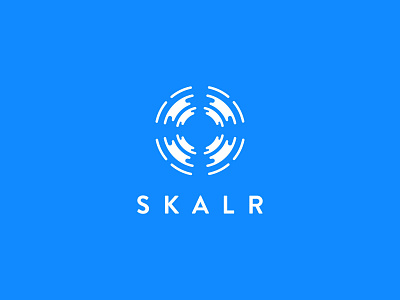 Skalr branding circle graphicdesign icon logo logodesign science symbol tech technology