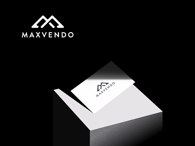 MAXVENDO brand brand identity branding company graphicdesign it lettermark logo logodesign logotype minimal modern software tech wordmark