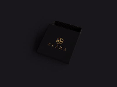 ELARA accessories brand identity branding cosmetics elegant fashion geometric gold graphicdesign jewellery logo logodesign luxury mark minimal modern symbol woman