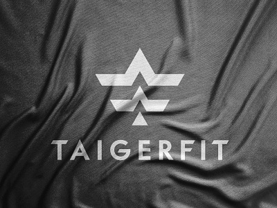 TAIGERFIT animal apparel brand brand identity branding clothing fashion fitness graphicdesign gym icon lettermark logo logotype modern sports sportswear tiger