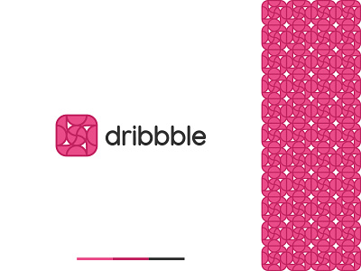 Dribbble Logo Exploration brand brand identity branding dribbble graphicdesign icon logo logodesign mark modern symbol