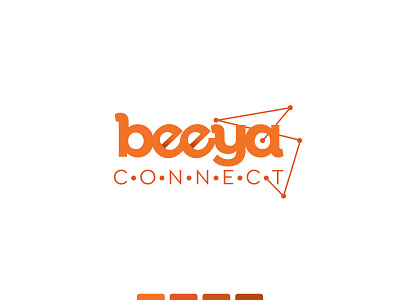 Beeya Connect branding graphic design logo marketing