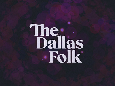 The Dallas Folk branding design graphic design illustration logo procreate