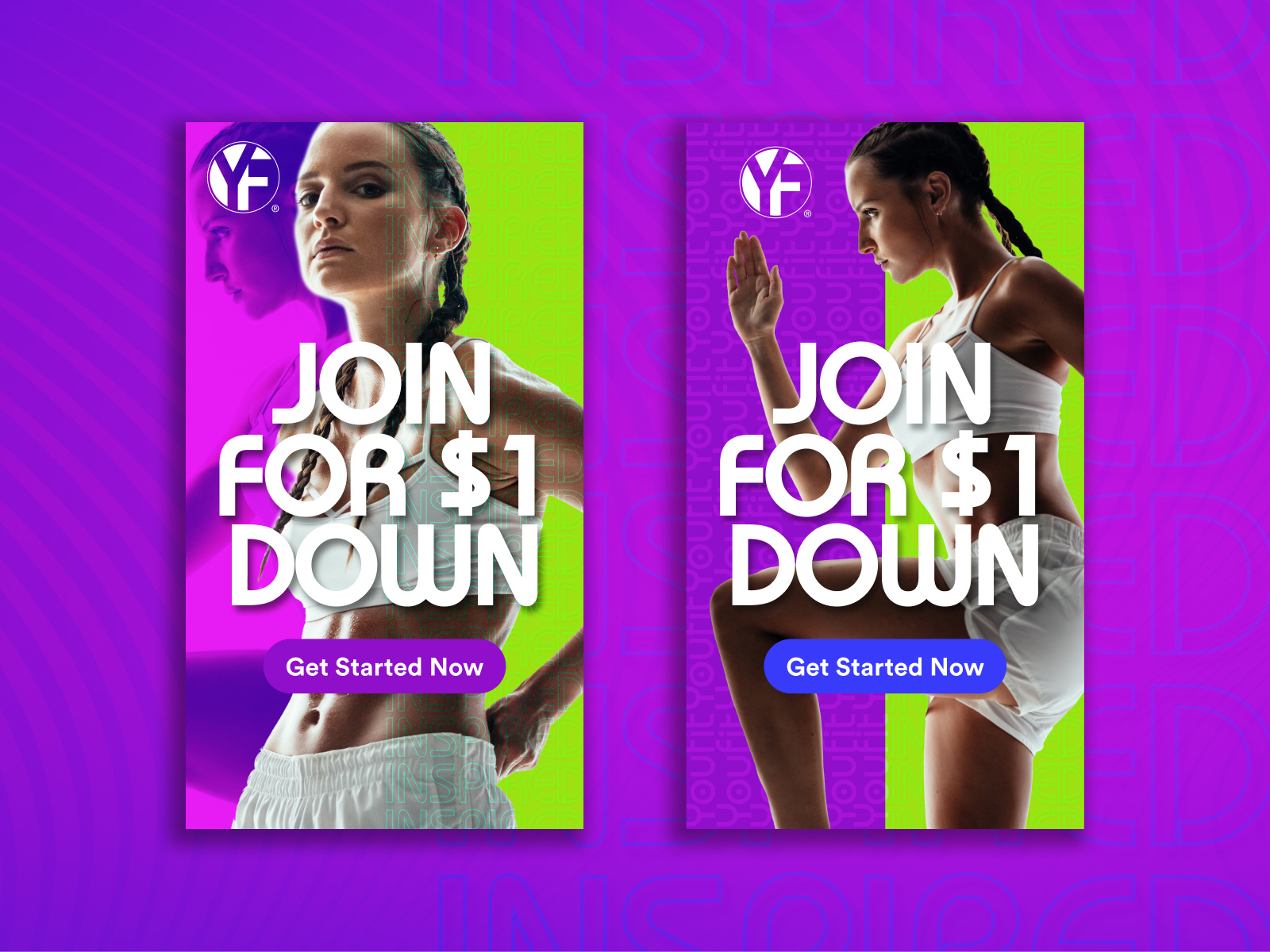 Youfit Ad Concepts by Brit Dallas on Dribbble