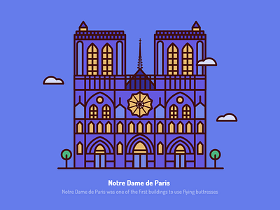 Notre Dame de Paris illustration
