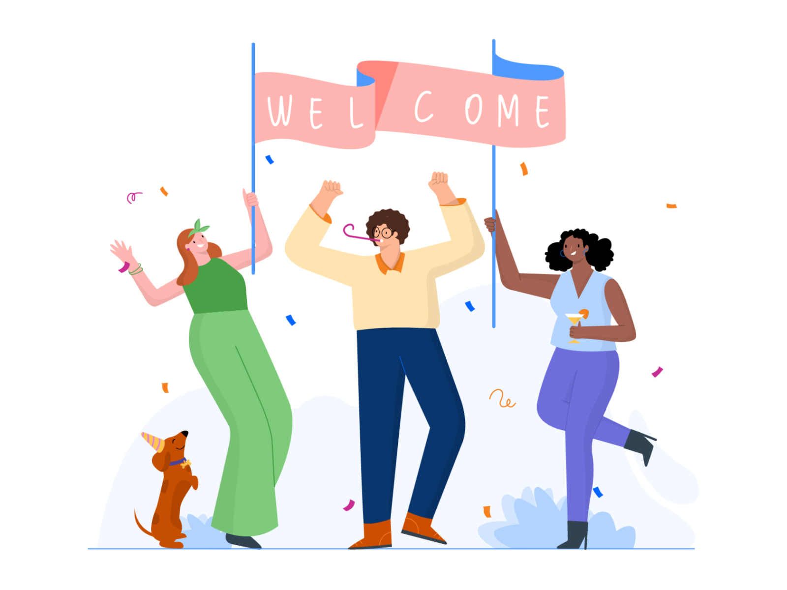 Welcome by Vaishnave Senthil for Kissflow on Dribbble