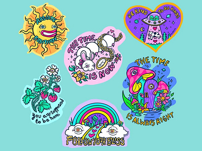 Good Vibes Instagram Stickers Design