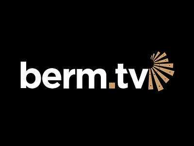 Bermtv Logo berm bike logo mark mountainbike videos web