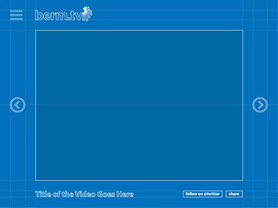 Berm v2.0 Wireframe