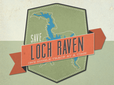 Save Loch Raven 01 badge loch raven m.o.r.e. mountain biking save single track trails
