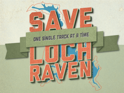 Save Loch Raven 4 badge loch raven m.o.r.e. mountain biking save single track trails