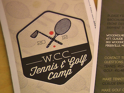 Wcc Golf And Tennis Camp Brochure
