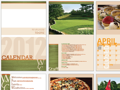 Wcc 2012 Calendar by Fedor Sosnin on Dribbble