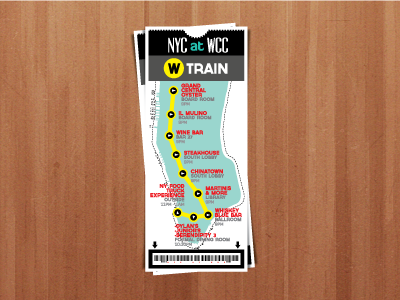 Train Ticket country club nyc print ticket train ticket type wcc