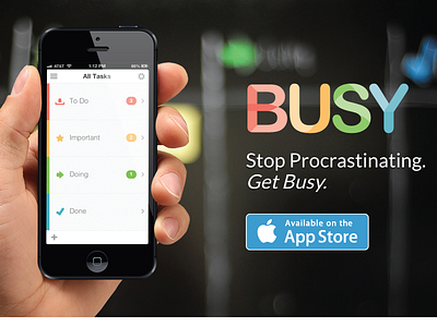 Get Busy App app appstore busy getbusyapp.com list logo to do list todo web
