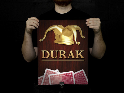 Durak Poster app card game durak game ios ipad iphone ipod poster store team disruptive vector website