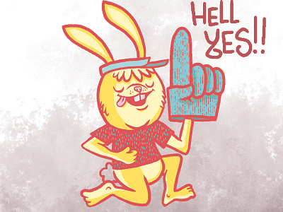 "Hell Yes" Illiustration