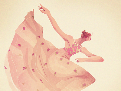 Ballet dancer no.1 illustration dance ballet